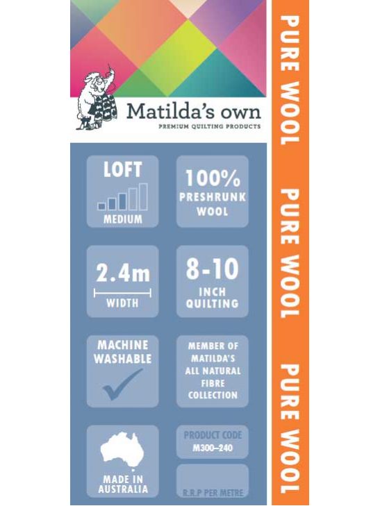 GUATA MATILDA 100% LANA - ROLLO 240CM X 30M - Image 3